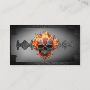 Music Industry Arts Rock Band Heavy Metal Musician Business Card