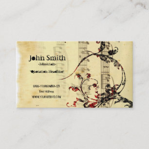 Music Industry Business Card