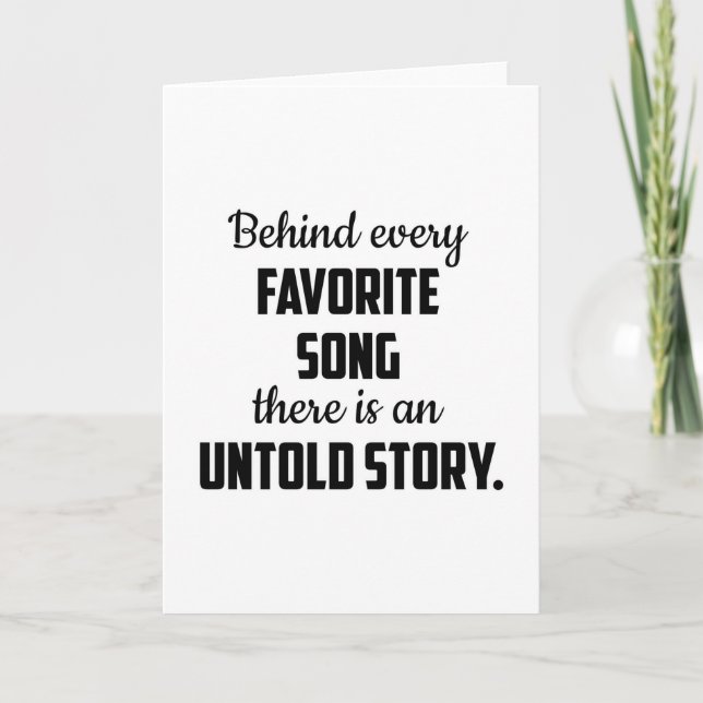 Music Instrument Musician Musical Sound Jazz Gift Card (Front)