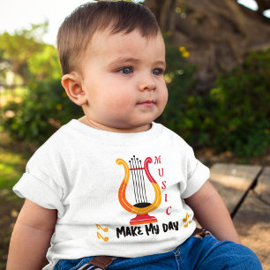 Music Instruments Art Baby T-Shirt