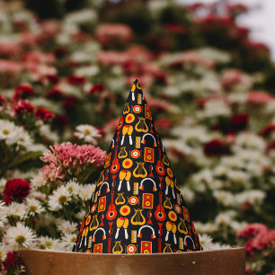 Music Instruments Art Party Hat