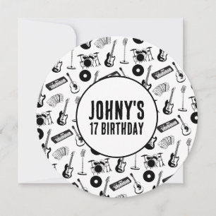 Music instruments birthday