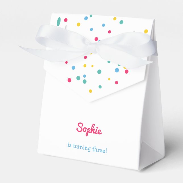 Music instruments kids birthday favour box (Front Side)