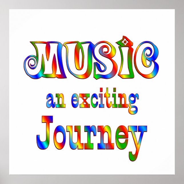MUSIC is Exciting Poster (Front)