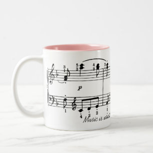 Music is Feeling Coffee Mug