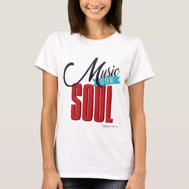 Music is in my Soul Women's T-shirt (Front)