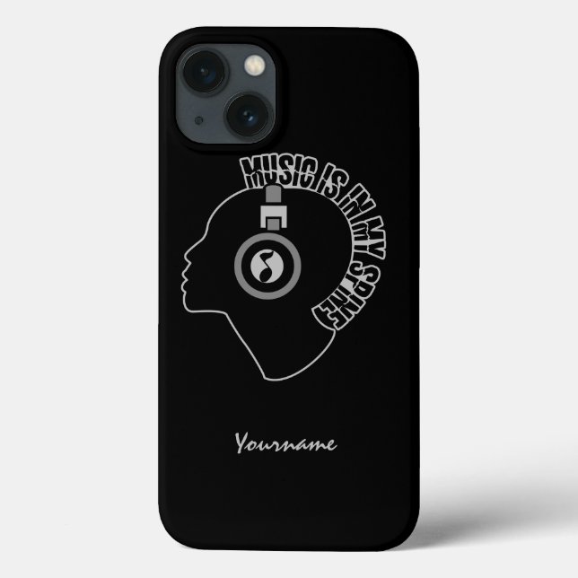 Music Is In My Spine custom cases (Back)