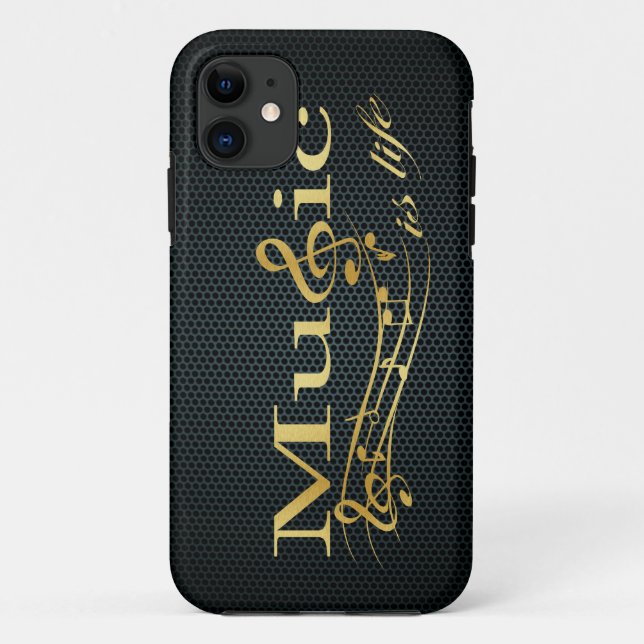 Music is Life Case-Mate iPhone Case (Back)