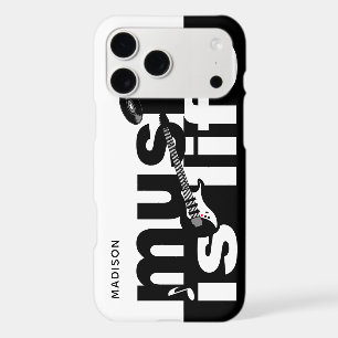 Music Is Life custom name phone cases