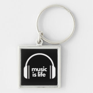 Music is Life Keyring