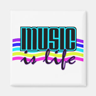 Music is Life magnet