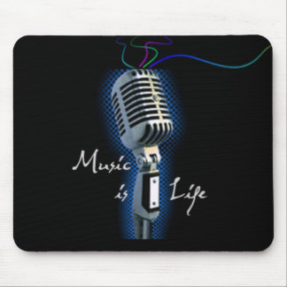 Music is Life Mouse Mat
