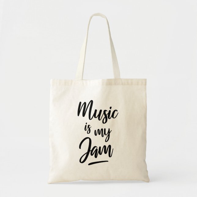 Music is life tote bag (Front)