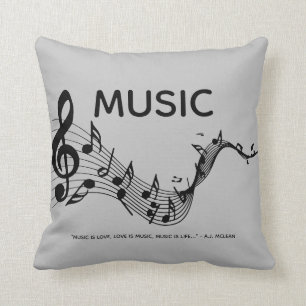 Music is Love Cushion