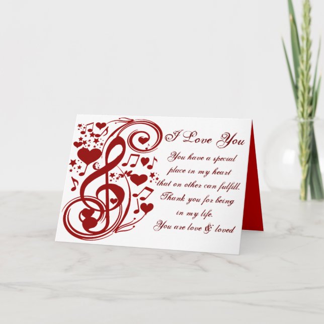 Music is love_ holiday card (Front)
