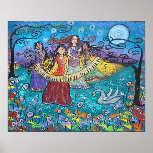 Music Is Magic Canvas Print (Front)