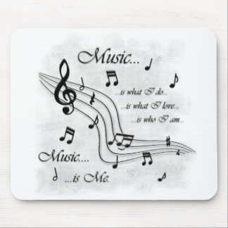 Music Is Me Mouse Mat