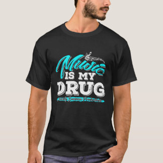 MUSIC IS MY DRUG STRICTLY BUSINESS PRODUCTIONS SBP T-Shirt