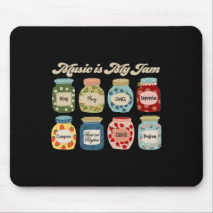 Music Is My Jam Back To School Music Teacher Speci Mouse Mat