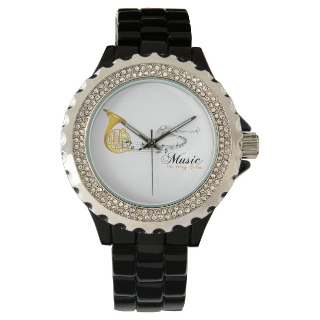 Music is my life watch (Front)