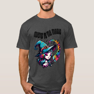 music is my magic music lover saying T-Shirt