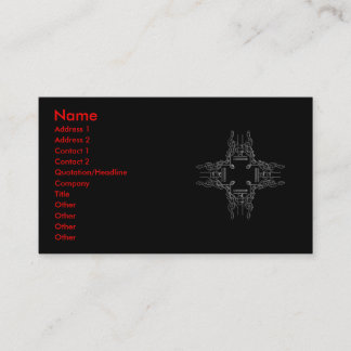 Music is my Religion Business Card