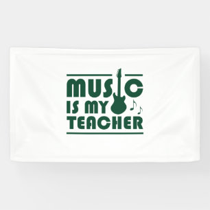 Music Is My Teacher Banner