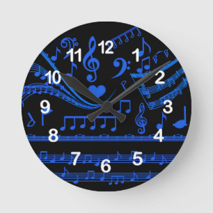 Music is my world__Wall Clock