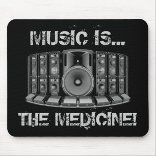 MUSIC IS THE MEDICINE! MOUSE MAT