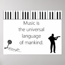 Music is the universal language of mankind quote