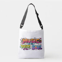 Music is the Voice of the Soul Retro Pop Art