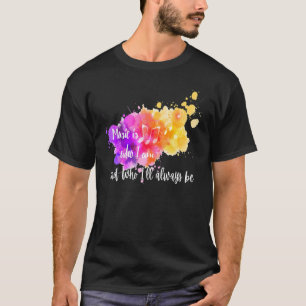 Music Is Who I Am Music T-Shirt