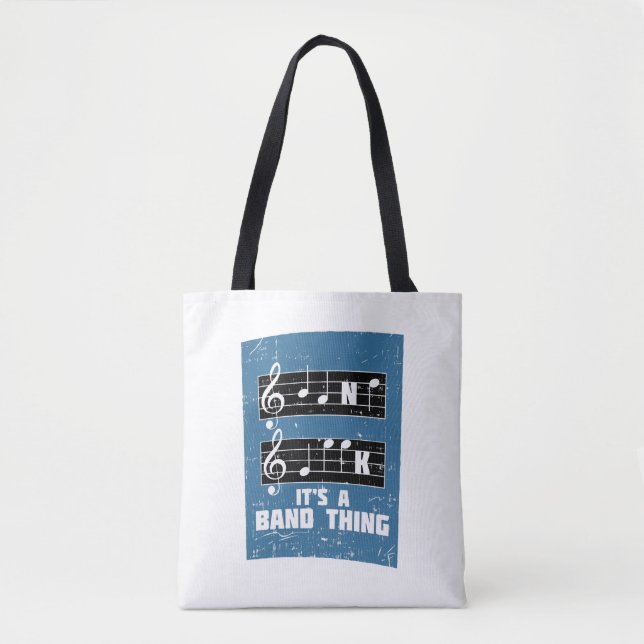Music - It's A Band Thing Tote Bag (Front)