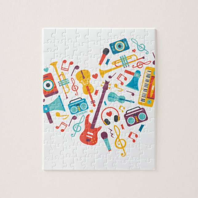 Music Jigsaw Puzzle (Vertical)