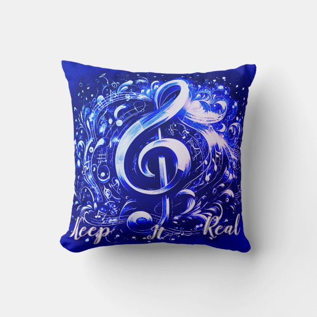 MUSIC - KEEP IT REAL  CUSHION (Front)