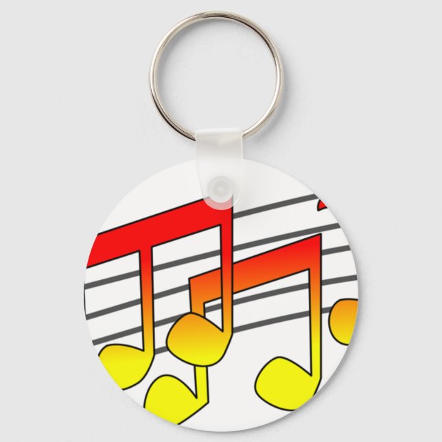 Music Key Ring (Front)