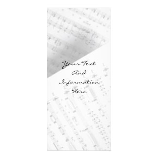Music Keys Rack Card