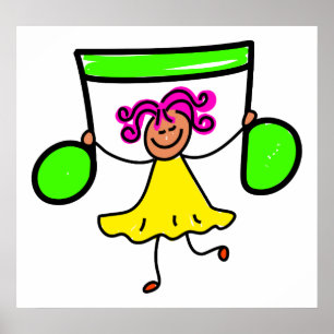 Music Kid Poster