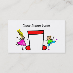 Music Kids Business Card