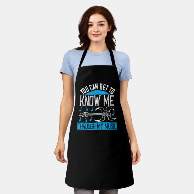 Music - Know Me Through My Music Apron (Worn)