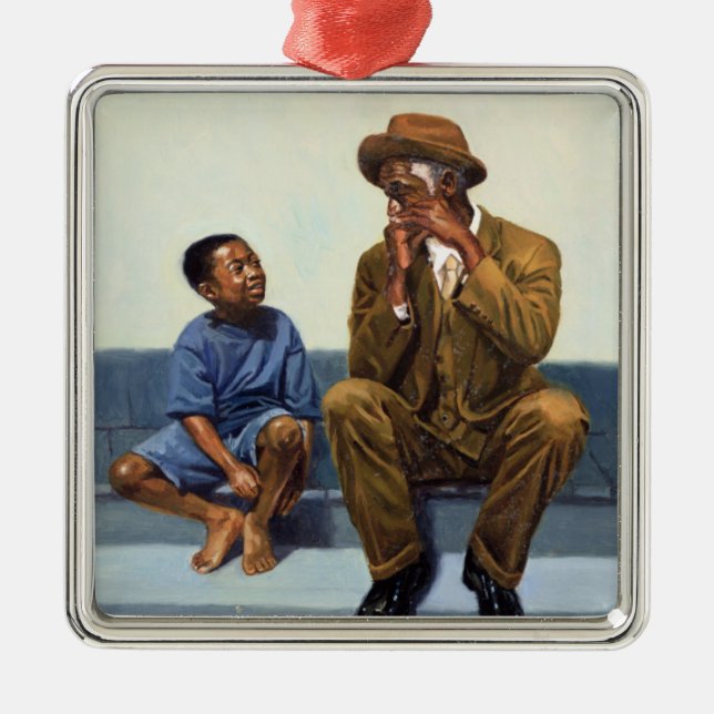 Music Lesson #2 2000 Metal Tree Decoration (Front)