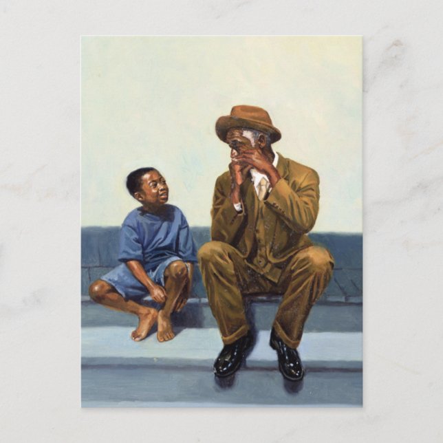 Music Lesson #2 2000 Postcard (Front)