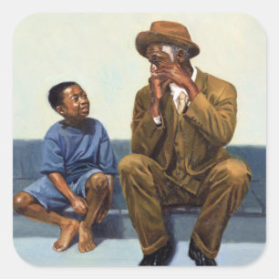 Music Lesson #2 2000 Square Sticker