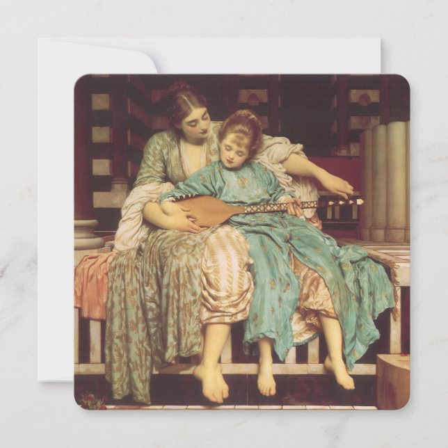 Music Lesson by Lord Frederic Leighton (Front)