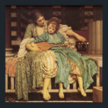 Music Lesson Poster<br><div class="desc">Classic painting A well-known Victorian painting showing a quiet moment of musical instruction, connecting themes of learning, creativity, and family. It appeals to people who enjoy classical art, museum aesthetics, and vintage academic style. Works year-round but ties especially well into winter cultural events, holiday concerts, and anyone who resonates with...</div>