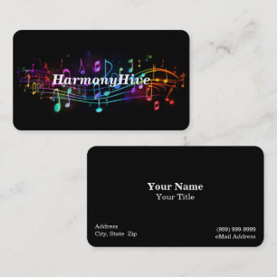 Music Lessons Business Card