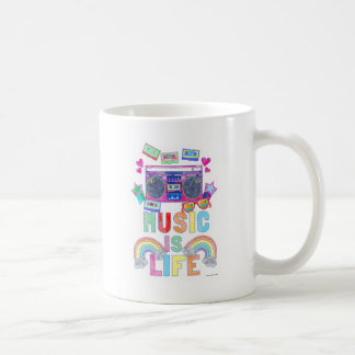 Music Life Epic Fun Music Cartoon Statement Coffee Mug