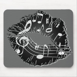 Music Lips Mousepad