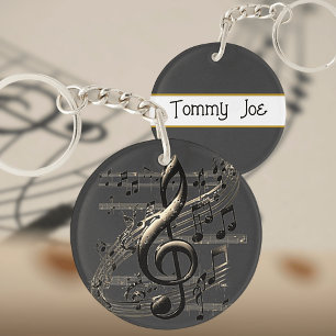 Music Lover Acrylic Keychain
