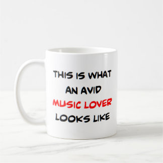 music lover, avid coffee mug